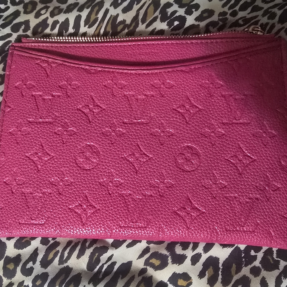 Hot Pink Wristlet Pouch
